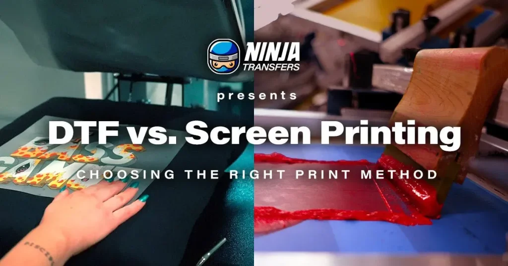DTF Transfers vs. Screen Printing: A Comprehensive Guide