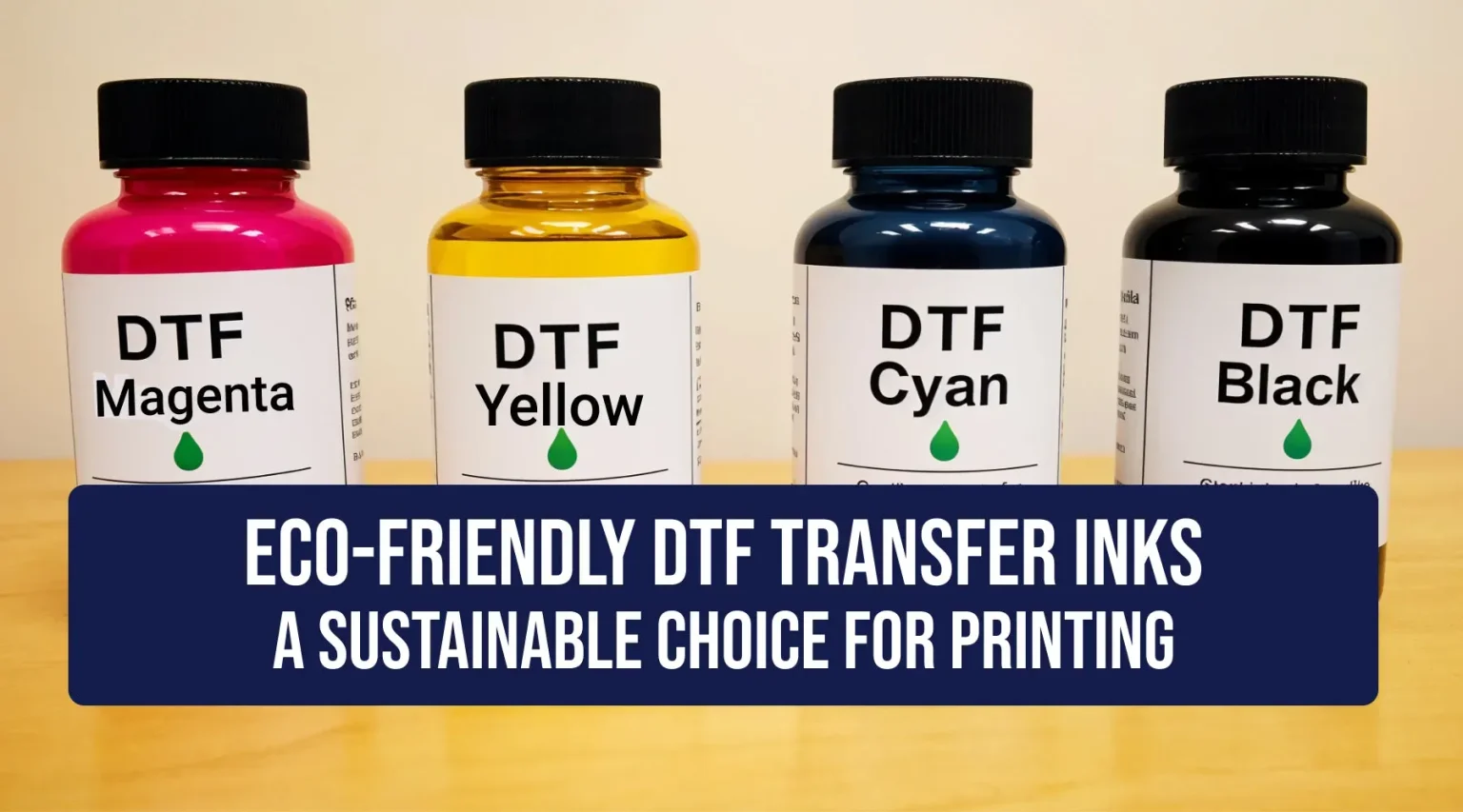 Eco-Friendly DTF Supplies: Sustainable Options for Printers